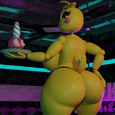 cupcake (fnaf), lovetaste chica, toy chica (fnaf) (five nights at freddy's, five nights at freddy's 2) created by impaer jaster