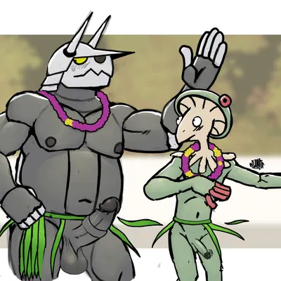 curtis sara taylor, trenton liddle (nintendo, pokemon) created by hunter-husky