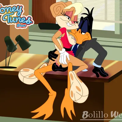daffy duck, lola bunny (looney tunes, the looney tunes show) created by bolillo werito