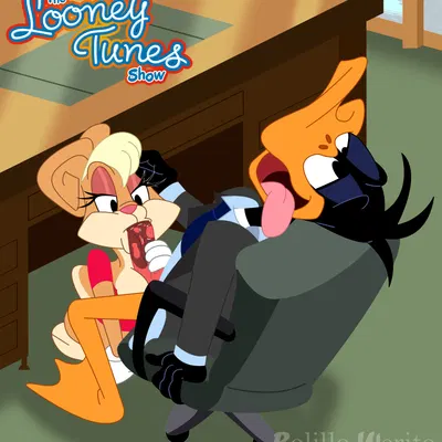 daffy duck, lola bunny (looney tunes, the looney tunes show) created by bolillo werito