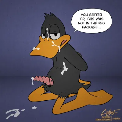 daffy duck (looney tunes, warner brothers) created by codyf0xx