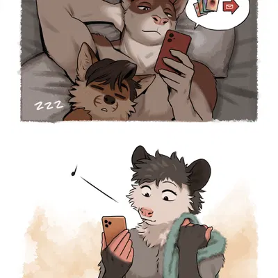 dan (meesh), hank (meesh), noah (meesh) created by meesh