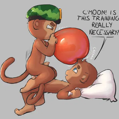 dart monkey (bloons), sniper monkey (bloons) (bloons tower defense, ninja kiwi) created by badipoki