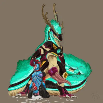 deckard dragoon, ghostfox (mythology) created by deckarddragoon