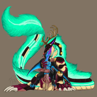 deckard dragoon, ghostfox (mythology) created by deckarddragoon