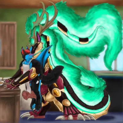 deckard dragoon, ghostfox (mythology) created by deckarddragoon