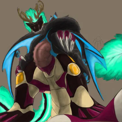 deckard dragoon, ghostfox (mythology) created by deckarddragoon