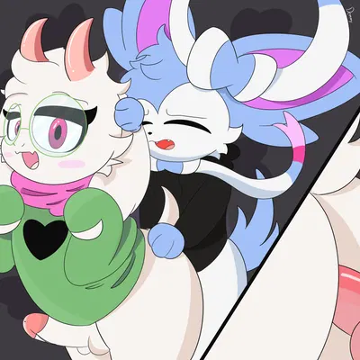 delisylvi (character), ralsei (deltarune, nintendo) created by demmy