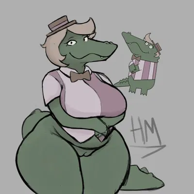 denise (later alligator) (later alligator, pillowfight) created by hallowmob