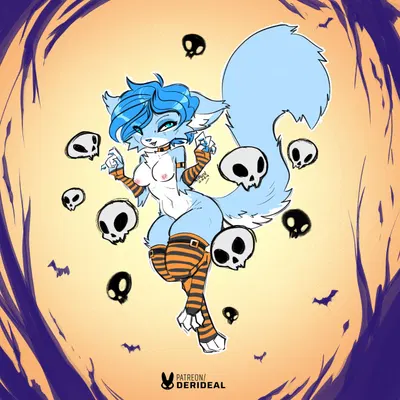 derideal, halloween created by kiaun