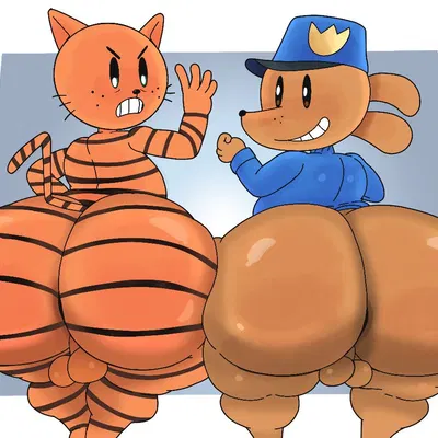 dog man (character), petey the cat (dog man (series)) created by furu flami