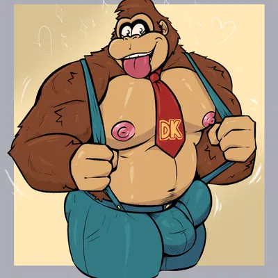donkey kong (character) (donkey kong (series), donkey kong bananza) created by desertb0ar