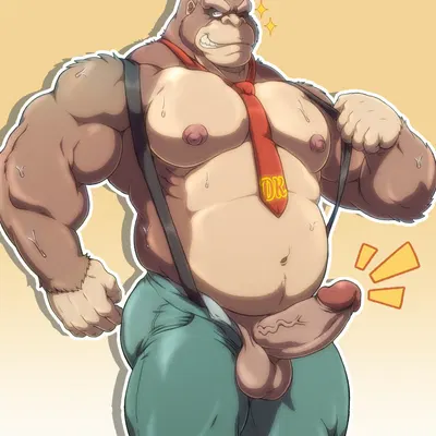 donkey kong (character) (donkey kong (series), donkey kong bananza) created by funeral-paws