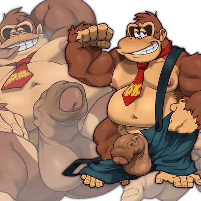 donkey kong (character) (donkey kong (series), donkey kong bananza) created by hpyononyo