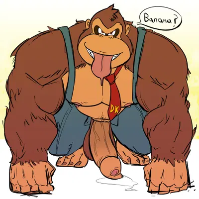 donkey kong (character) (donkey kong (series), donkey kong bananza) created by kibzgrandius