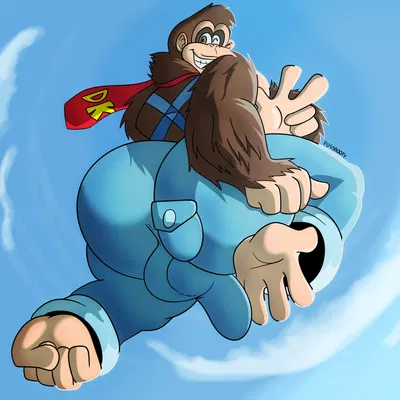 donkey kong (character) (donkey kong (series), donkey kong bananza) created by possbooty