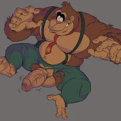 donkey kong (character) (donkey kong (series), donkey kong bananza) created by ttrashcatt