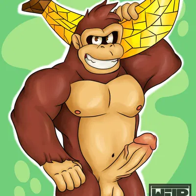 donkey kong (character) (donkey kong (series), donkey kong bananza) created by welp can
