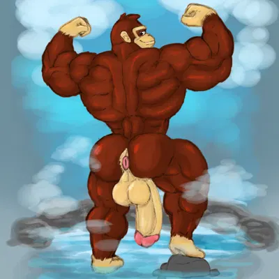 donkey kong (character) (donkey kong (series), nintendo) created by hehdgd
