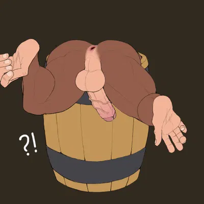 donkey kong (character) (donkey kong (series), nintendo) created by islate