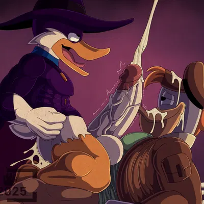 drake mallard, launchpad mcquack (darkwing duck, disney) created by blackbear