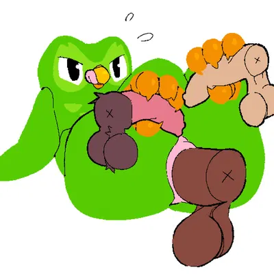 duo (duolingo) (duolingo) created by snackaftermidnight