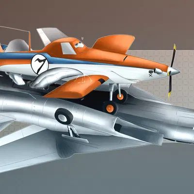 dusty crophopper (disney, planes (disney)) created by 3apa3a