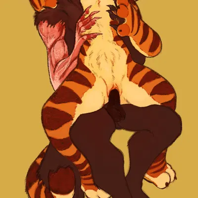 electric wolf, master tigress (dreamworks, kung fu panda) created by lanolin04