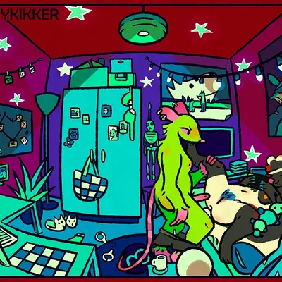 evil dead, five nights at freddy's created by kinkykikker