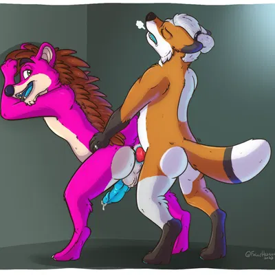 falcy hedgehog, ruka fawkes created by coolskeltal95