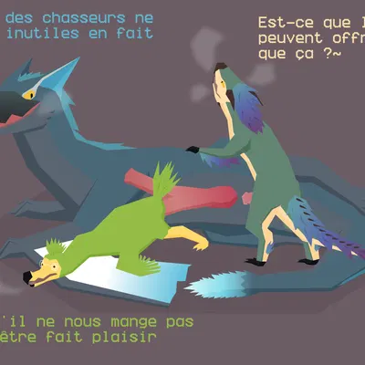 fan character (capcom, monster hunter) created by oxreth