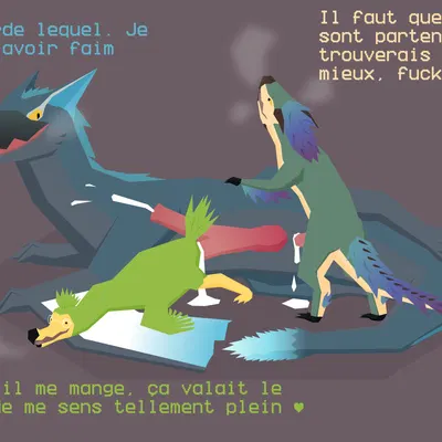 fan character (capcom, monster hunter) created by oxreth