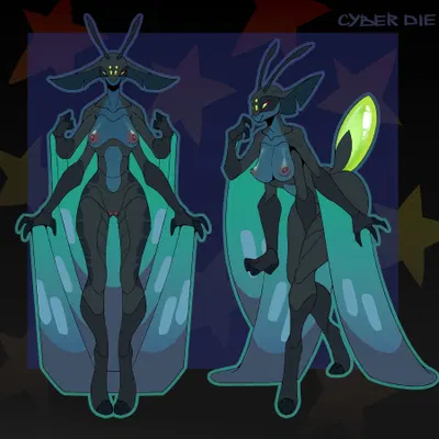 fan character created by cyber d1e