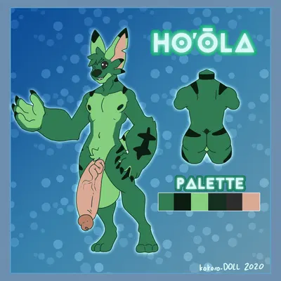 fan character, ho'ola (disney, lilo and stitch) created by kokoro-doll