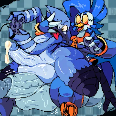 fan character, mordecai (regular show) (cartoon network, regular show) created by thedicock