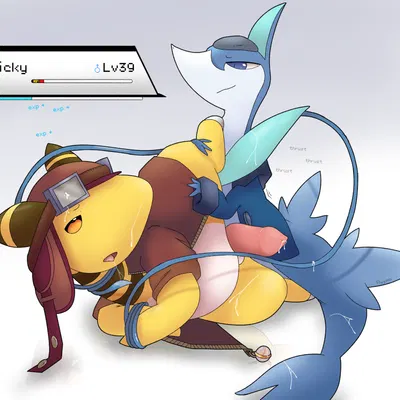 fan character, ricky (flygona) (nintendo, pokemon) created by flygona