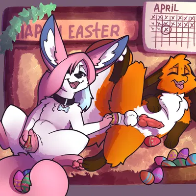 fan character, sylvie (sylveonirl), timmy fox (easter, nintendo) created by jaynt