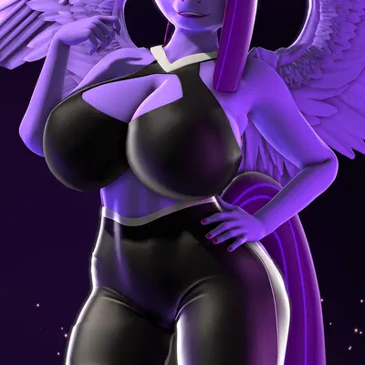 fan character, violet shade (bornyxxxluv) (hasbro, my little pony) created by anthroponiessfm