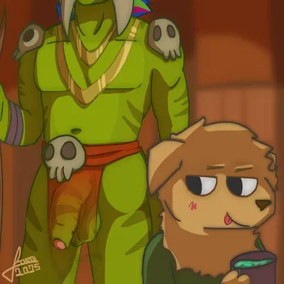 fan character, witch doctor (terraria) (terraria) created by bagohot