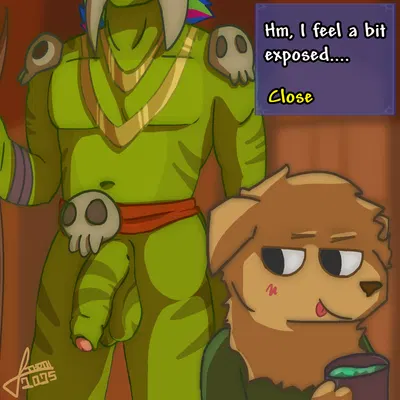 fan character, witch doctor (terraria) (terraria) created by bagohot