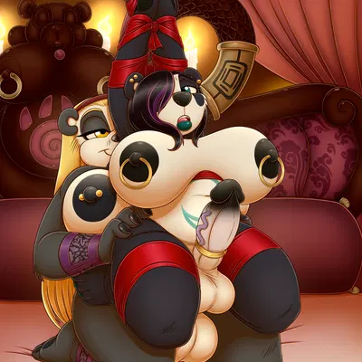 fen-hua (drxii), lei (nwazet), shi-niss (blizzard entertainment, warcraft) created by drxii