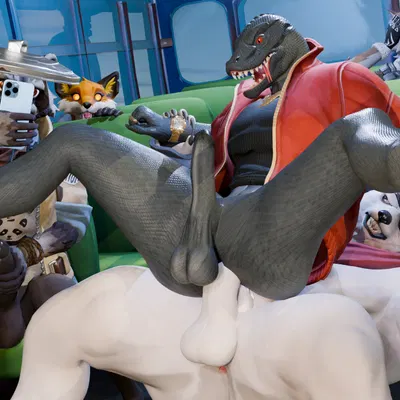 fennix (fortnite), polar patroller, rufus (fortnite) (epic games, fortnite) created by itmy09