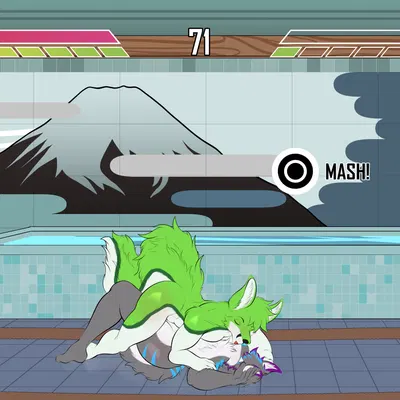 fidget the fox, kyro the husky, viola bat (character) (capcom) created by viola bat