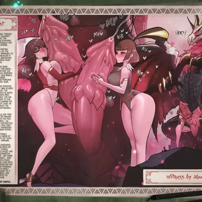 fiorayne (mh), rondine (mh) (capcom, monster hunter) created by thekite