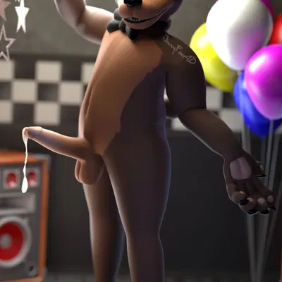 freddy (fnaf) (five nights at freddy's, scottgames) created by jizzyfox
