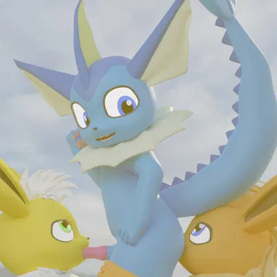 garold (sawert), greg (sawert), jack (sawert) (nintendo, pokemon) created by sawert