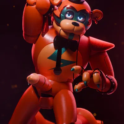 glamrock freddy (five nights at freddy's, five nights at freddy's: security breach) created by afterglownsfw