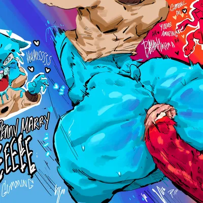 gumball watterson, penny fitzgerald (cartoon network, the amazing world of gumball) created by 7gtes