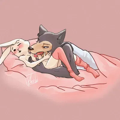 haru (beastars), legoshi (beastars) (beastars) created by blorbtastic