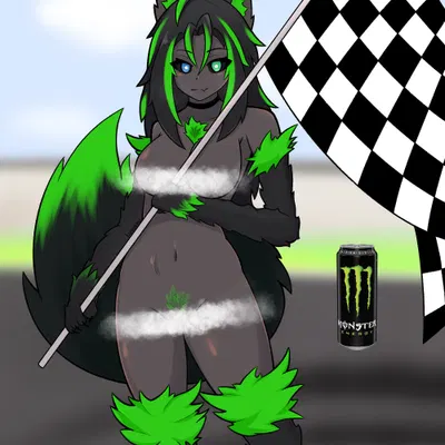 hellhound (mge) (monster energy, monster girl encyclopedia) created by lunyaru